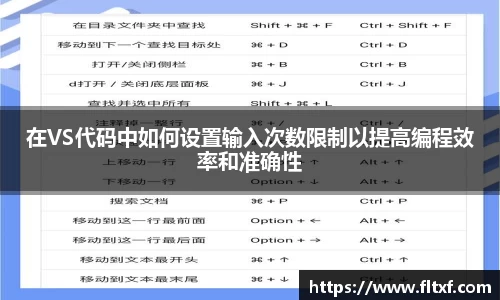 在VS代码中如何设置输入次数限制以提高编程效率和准确性